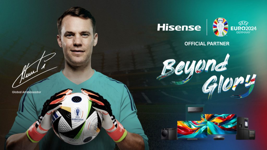 Manuel Neuer se stává ambasadorem značky Hisense
